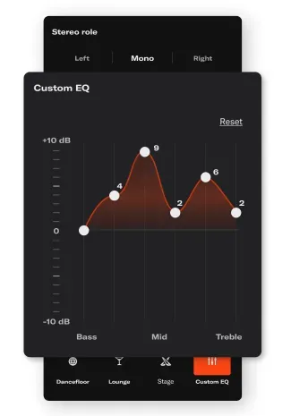Soundboks App — Custom EQ