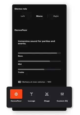 Soundboks App — Sound Profiles
