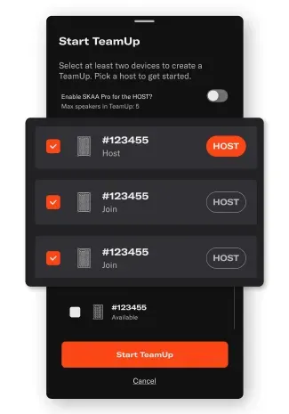 Soundboks App — TeamUp