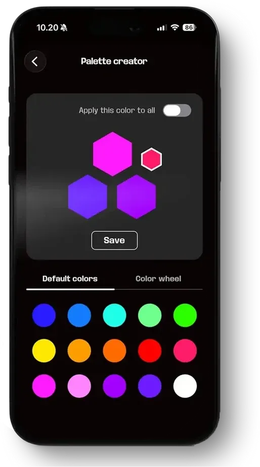 Lightboks — Palette creator